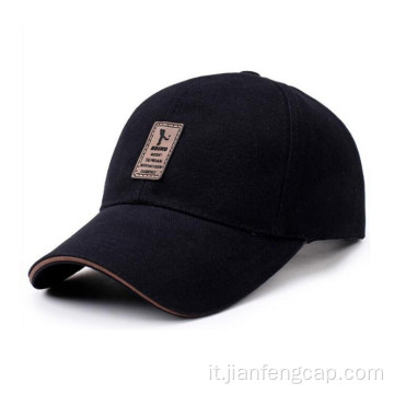 cappello da baseball in twill di cotone